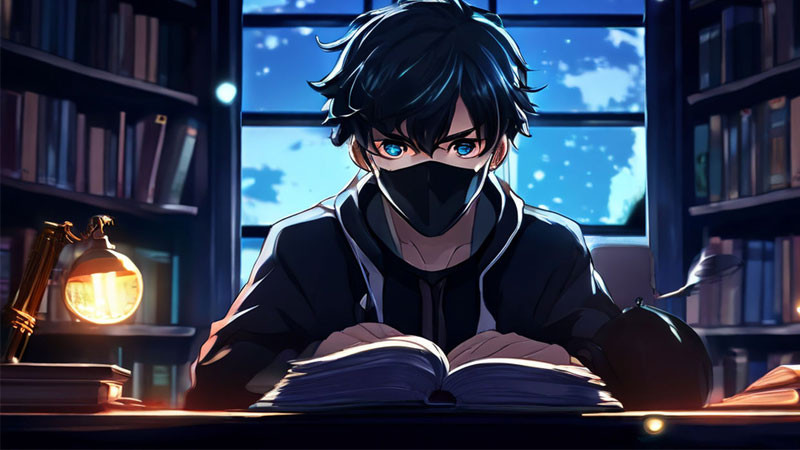 Phong cách hoạt hình anime Nhật Bản đầy màu sắc