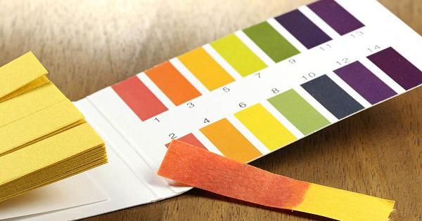 Hinh anh quy tim hoa xanh trong dung dich baz co pH lon hon 7