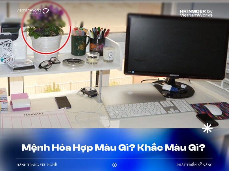 Mau sac tuong sinh tuong hop cho nguoi menh Hoa trong phong thuy va nghe thuat mau