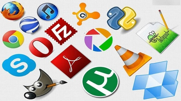 Sơ đồ minh họa khái niệm và vai trò của phần mềm máy tính