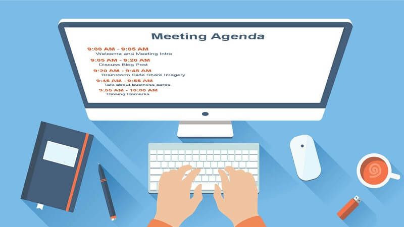 Sổ tay ghi chú kế hoạch, chương trình làm việc (Agenda)