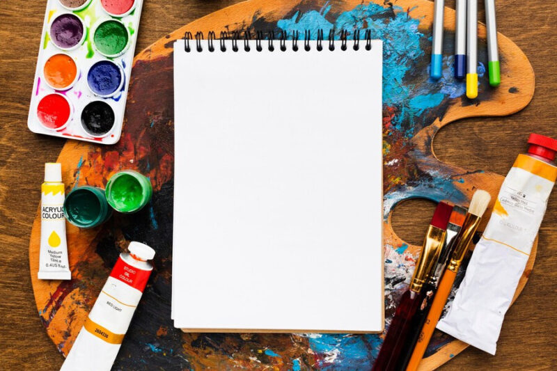 Sự khác biệt giữa tranh sơn dầu và tranh màu nước qua chất liệu