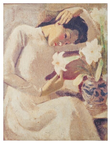 Tranh "Thiếu Nữ Bên Hoa Huệ" của Tô Ngọc Vân, biểu tượng vẻ đẹp thiếu nữ Việt Nam