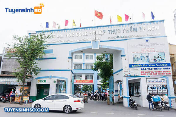 Thông tin tuyển sinh và điểm chuẩn Đại học Công nghiệp Thực phẩm Thành phố Hồ Chí Minh