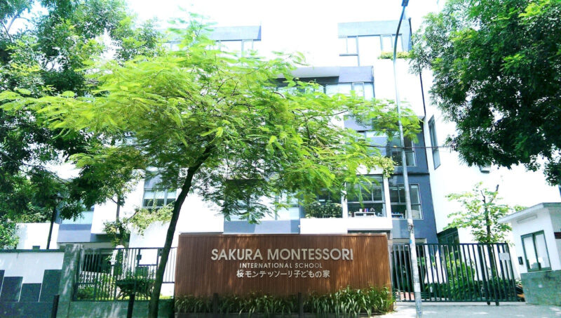 Chọn Trường Mầm Non Chất Lượng Cao Tại Hà Nội Trường mầm non Sakura Montessori áp dụng phương pháp Montessori